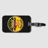 Speciaal 1967 Fastback Red Classic Car Garage Bagagelabel (Voorkant (horizontaal))