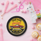 Speciaal 1967 Fastback Red Classic Car Garage Papieren Bordje (Feest)