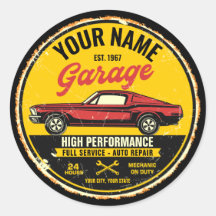 Speciaal 1967 Fastback Red Classic Car Garage