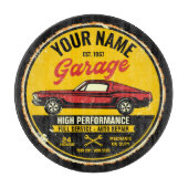 Speciaal 1967 Fastback Red Classic Car Garage Snijplank (Voorkant)