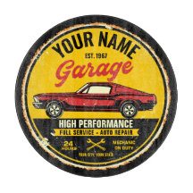 Speciaal 1967 Fastback Red Classic Car Garage