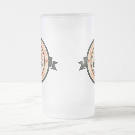 Speciaal #1 label voor DAD Matglas Bierpul (Center)