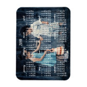 Speciaal 2019 Magnetisch Agenda 3x4 Magneet (Verticaal)