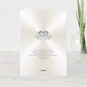 Speciaal 60e Jubileum Kaart, diamantthema Kaart (Achterkant)