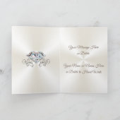 Speciaal 60e Jubileum Kaart, diamantthema Kaart (Binnen)