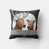 Speciaal 60th Wedding Jubileum, Elk Kussen (Achterkant)