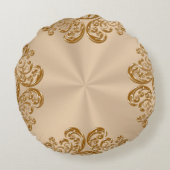 Speciaal 70e Jubileum of 'Birthday Pillow' Rond Kussen (Achterkant)