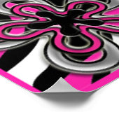 Speciaal aan de rand gepersonaliseerde wandkunst poster (Hoek)