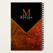 Speciaal aangepast journaal notitieboek (Achterkant)