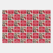 Speciaal aangepast kerstcadeaufotoraster voor Merr Inpakpapier Vel (Voorkant 2)