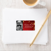 Speciaal aangepast kerstcadeaulabel voor foto's etiket (Insitu)