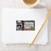 Speciaal aangepast kerstcadeaulabel voor foto's etiket (Insitu)