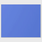 Speciaal aangepast koninklijk blauw cadeaupapier (Vlak)