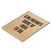 Speciaal aangepast notitieboek journaalcadeau voor (Linkerzijde)