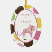 Speciaal aangepast Oerwoud voor sierdoeleinden Keramisch Ornament (Voorkant)