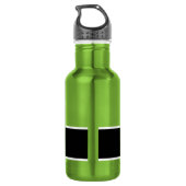 Speciaal aangepast rugby-sportgeschenk waterfles  (Achterkant)