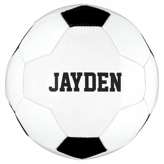 Speciaal aangepast voetbal voor kinderen (Voorkant)