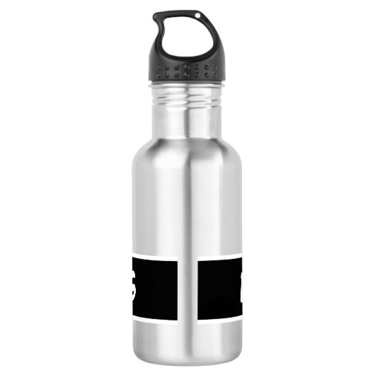 Speciaal aangepaste bowlingbal logo waterfles (Achterkant)