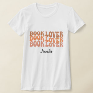 Speciaal aangepaste handboek Lover Reading TShirt