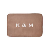 Speciaal aangepaste monogrammed Bath Mat (Voorkant)