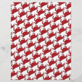 Speciaal aangepaste tekst voor krabben, zeehondenr (Achterkant)