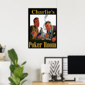 Speciaal aanplakbord voor kiezers poster (Thuiskantoor)