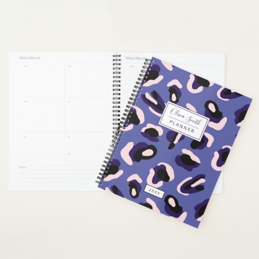 Speciaal Abstract Paars voor het afdrukken van die Planner (Display)