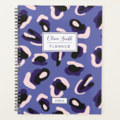 Speciaal Abstract Paars voor het afdrukken van die Planner (Voorkant)