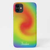 Speciaal Abstract regenbooggolfwerk Case-Mate iPhone Case (Achterkant)