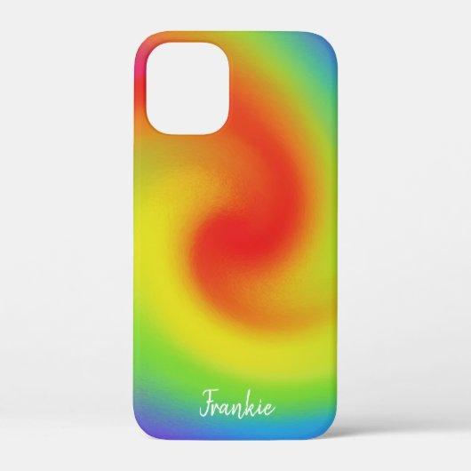Speciaal Abstract regenbooggolfwerk Case-Mate iPhone Case (Achterkant)