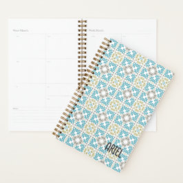Speciaal Abstract vernieuwbaar patroon Planner