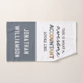 Speciaal accountant Funny Geweldige accountant Handdoek (Handdoek)