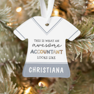 Speciaal accountant Funny Geweldige accountant Ornament