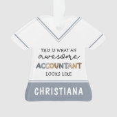 Speciaal accountant Funny Geweldige accountant Ornament (voorkant)