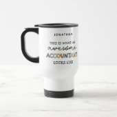 Speciaal accountant Funny Geweldige accountant Reisbeker (Links)
