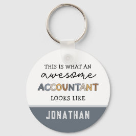 Speciaal accountant Funny Geweldige accountant Sleutelhanger