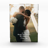 Speciaal acrylfotoblokcadeau voor Jubileum Fotoblokken (Voorkant)