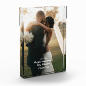 Speciaal acrylfotoblokcadeau voor Jubileum Fotoblokken (Links)