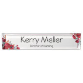 Speciaal acrylnaam bord, aangepast kantoor naambordje (Voorkant)
