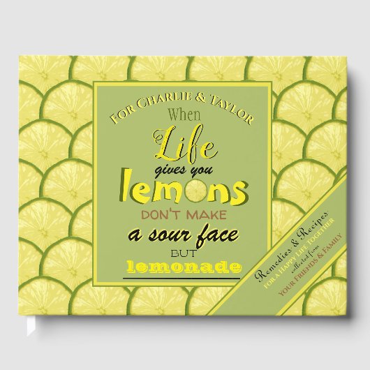 Speciaal advies over huwelijkscadeautjes voor retr gastenboek (Voorkant)