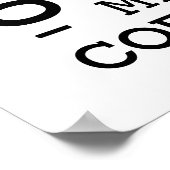 Speciaal afdruk Koffiebroodjes Keukenkunst Poster (Hoek)