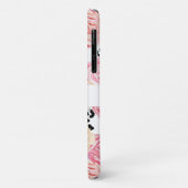 Speciaal afdrukken in Floral Black en White Case-Mate iPhone Case (Achterkant/links)