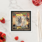 Speciaal Afrikaans design Square Servet (Insitu)