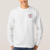 Speciaal afspeelkaartbruggen voor monogram t-shirt (Voorkant)