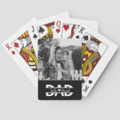 Speciaal afspeelkaarten voor Vaderdag Pokerkaarten (Achterkant)