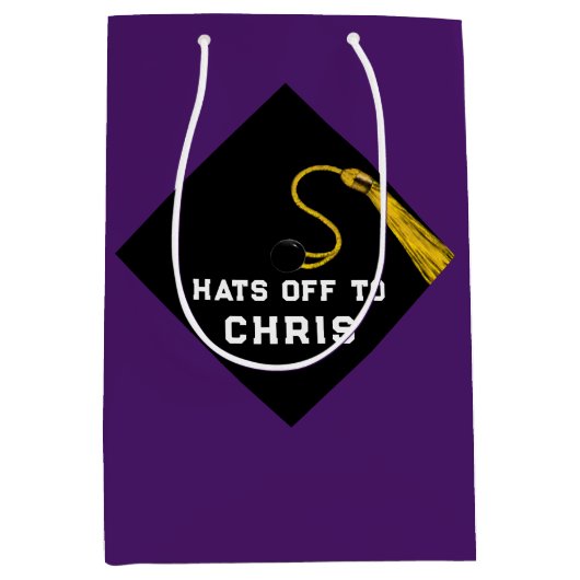 Speciaal Afstuderen 2021 Medium Cadeauzakje (Voorkant)