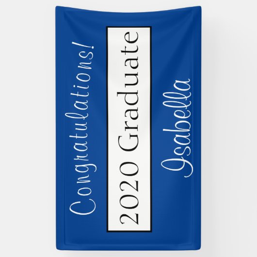 Speciaal Afstuderen 3x5-binnenband Spandoek (Verticaal)