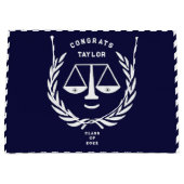 Speciaal Afstuderen rechtenschool Grote cadeautas (Voorkant)