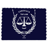 Speciaal Afstuderen rechtenschool Grote cadeautas (Achterkant)