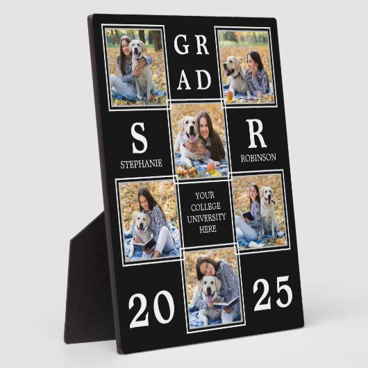 Speciaal Afstuderen Unieke fotocollage Fotoplaat (Zijkant)